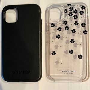 2 IPhone 11 cases Otterbox & Kate Spade